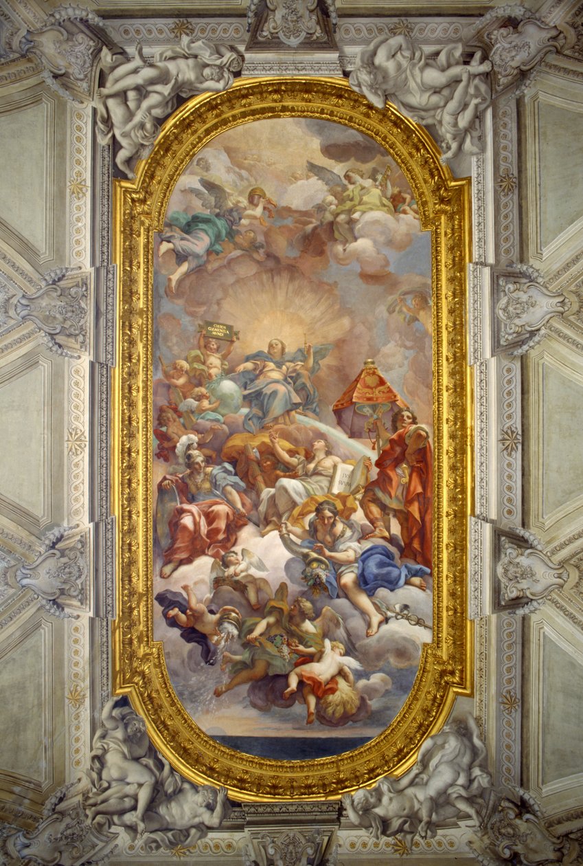 Il Trionfo della Clemency da Carlo Maratta or Maratti