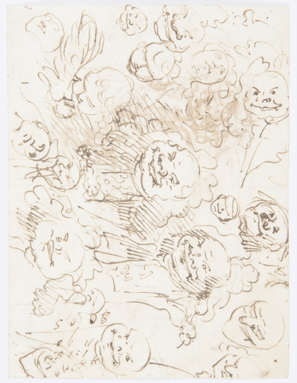 Studi di teste da Carlo Marchionni
