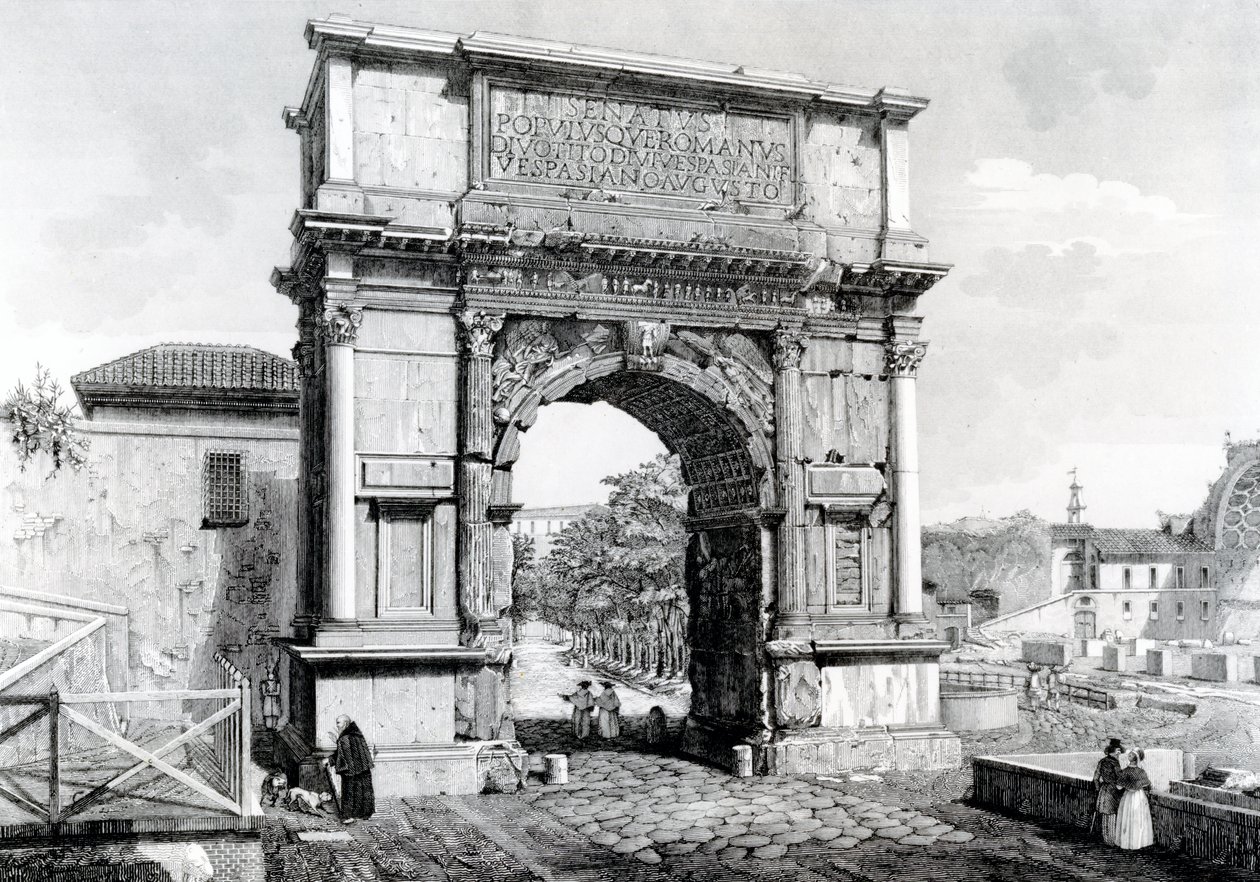 Arco di Tito, parte di una serie di 