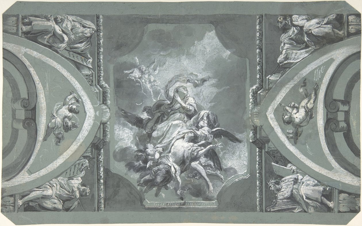 Studio per la decorazione di una volta, 1754-1815 da Carlo Alberto Baratta