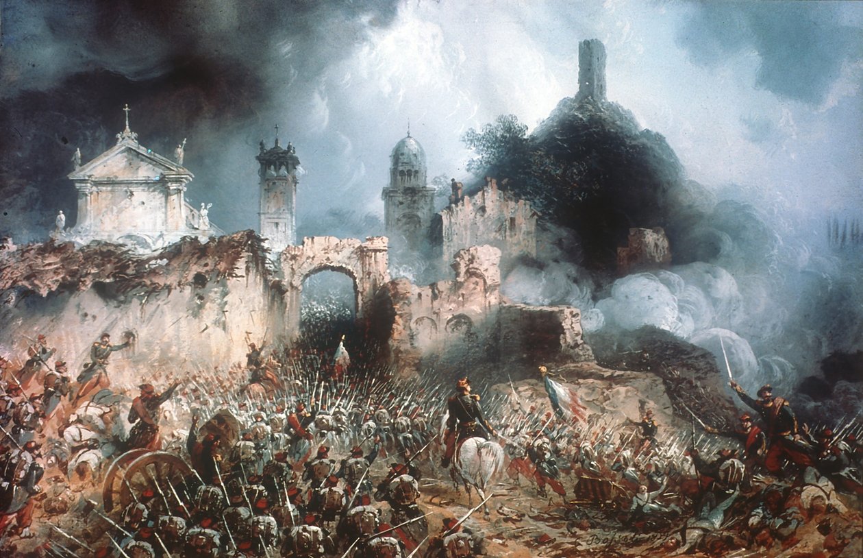 Battaglia di Solferino da Carlo Bossoli