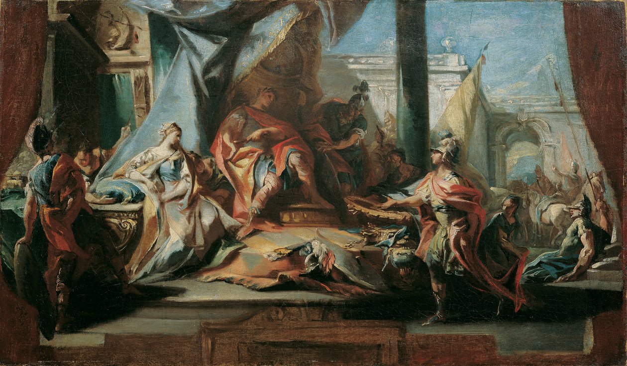 La magnanimità di Scipione da Carlo Carlone