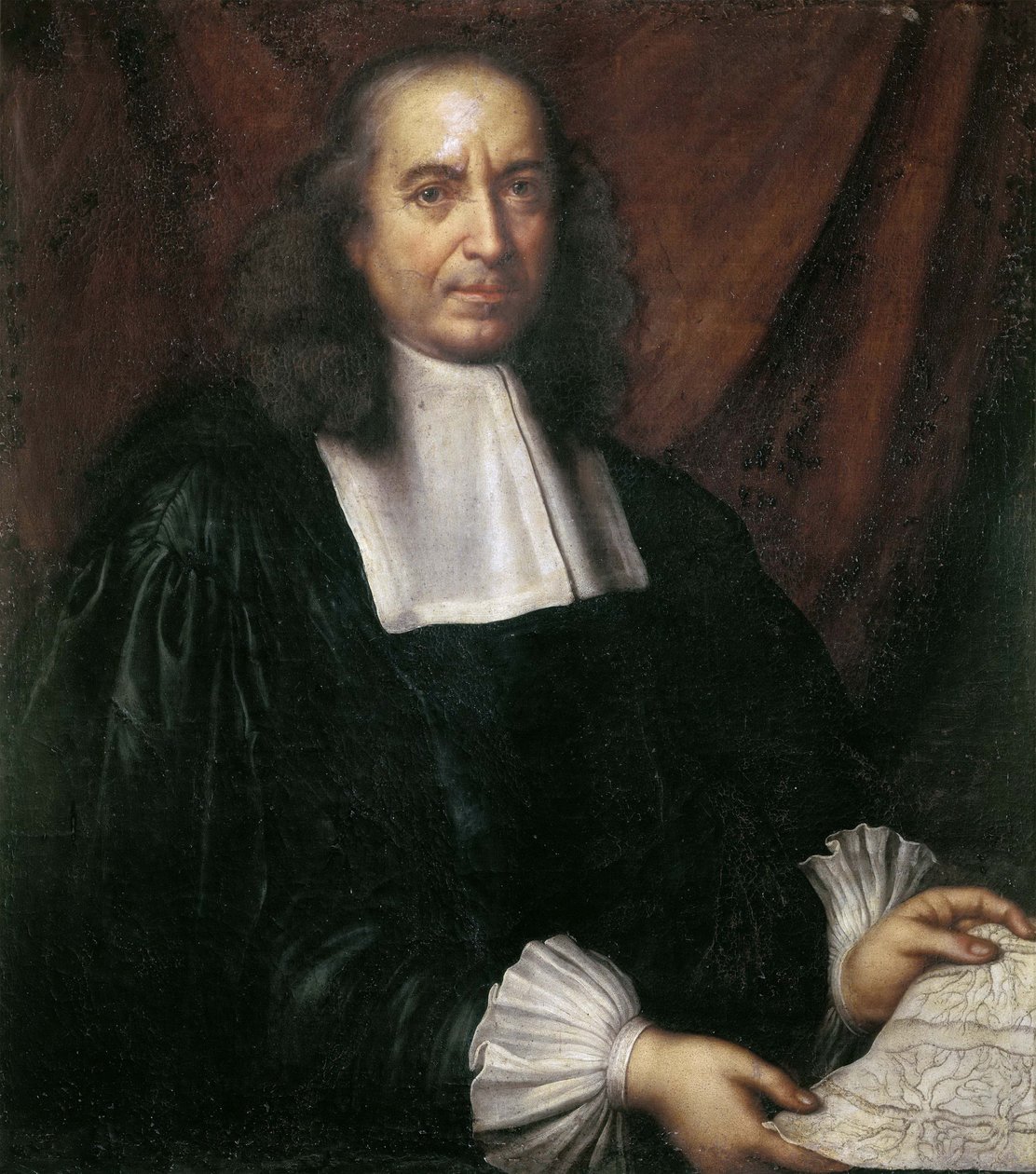 Ritratto di Marcello Malpighi da Carlo Cignani