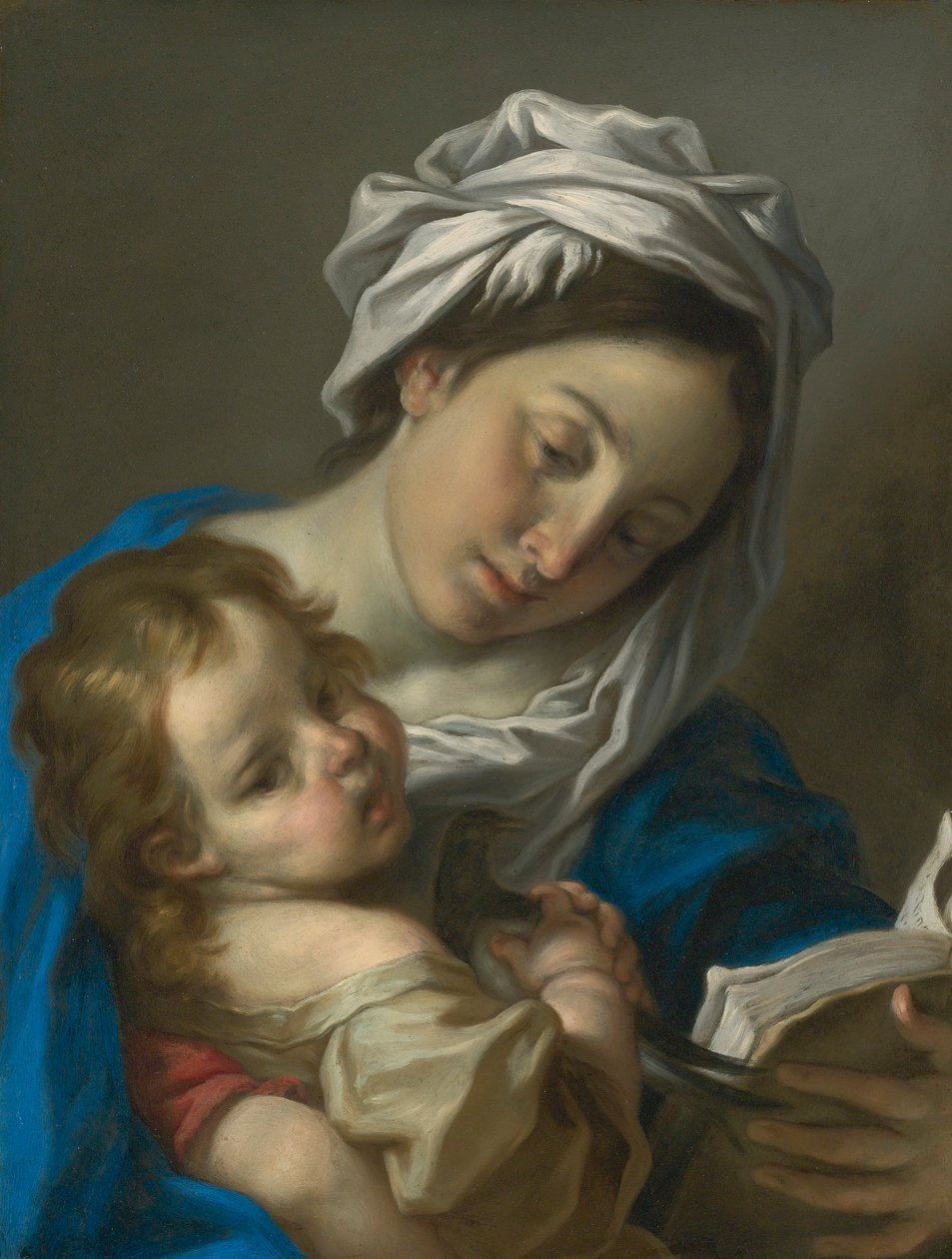 Template:TitoloMadonna e bambino da Carlo Cignani