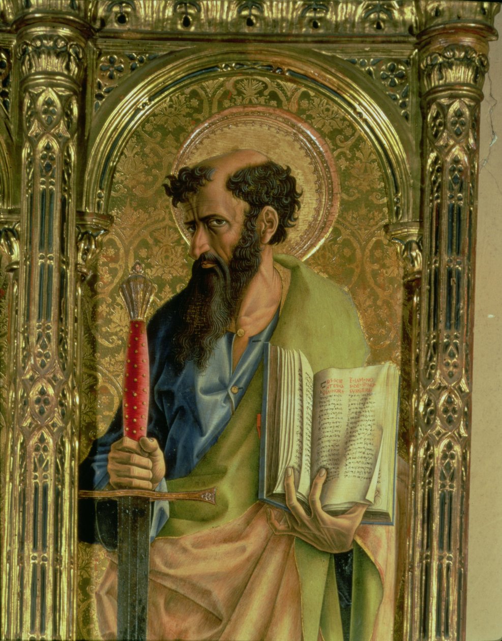 San Paolo (dettaglio) da Carlo Crivelli