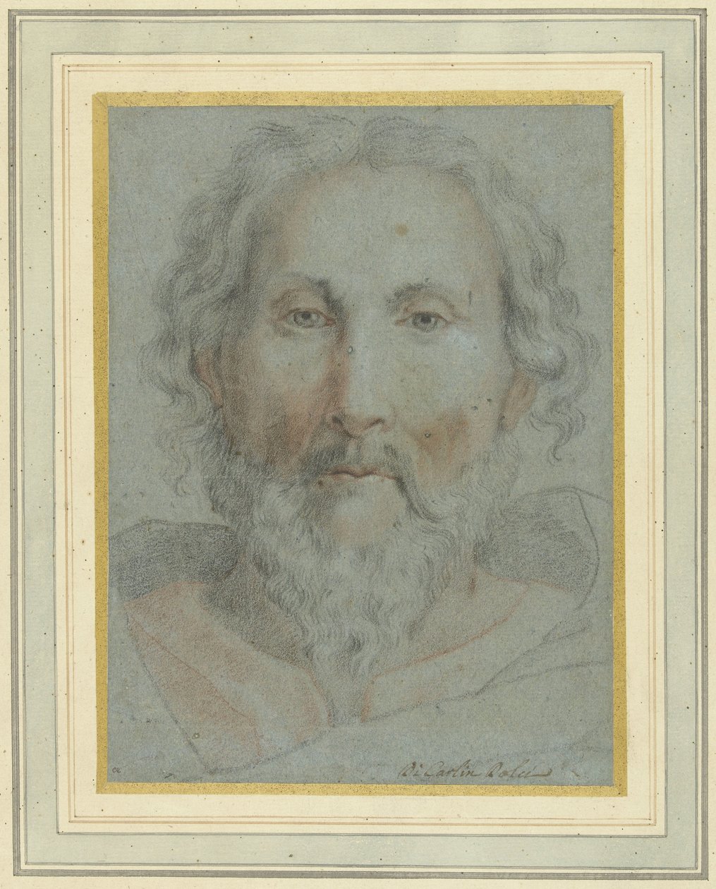 Testa di Dio Padre da Carlo Dolci