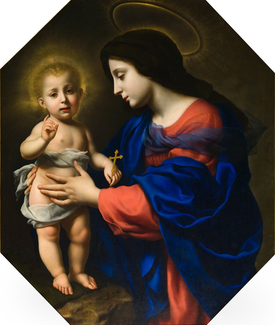 Madonna con Bambino da Carlo Dolci