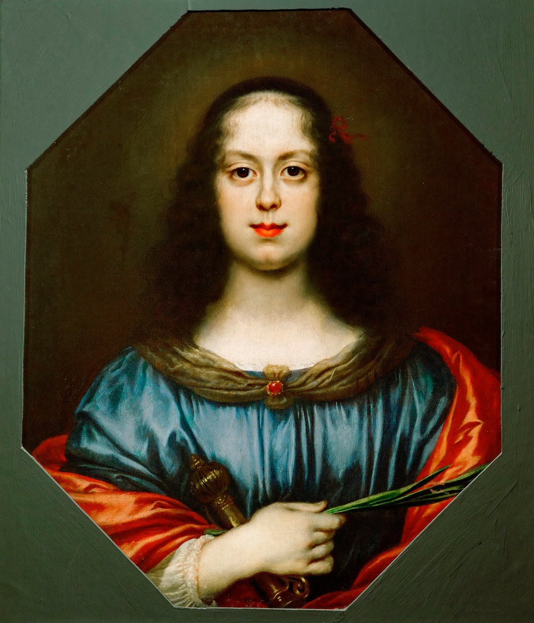 Ritratto di Vittoria della Rovere (1622-1694) come Santa Caterina da Carlo Dolci