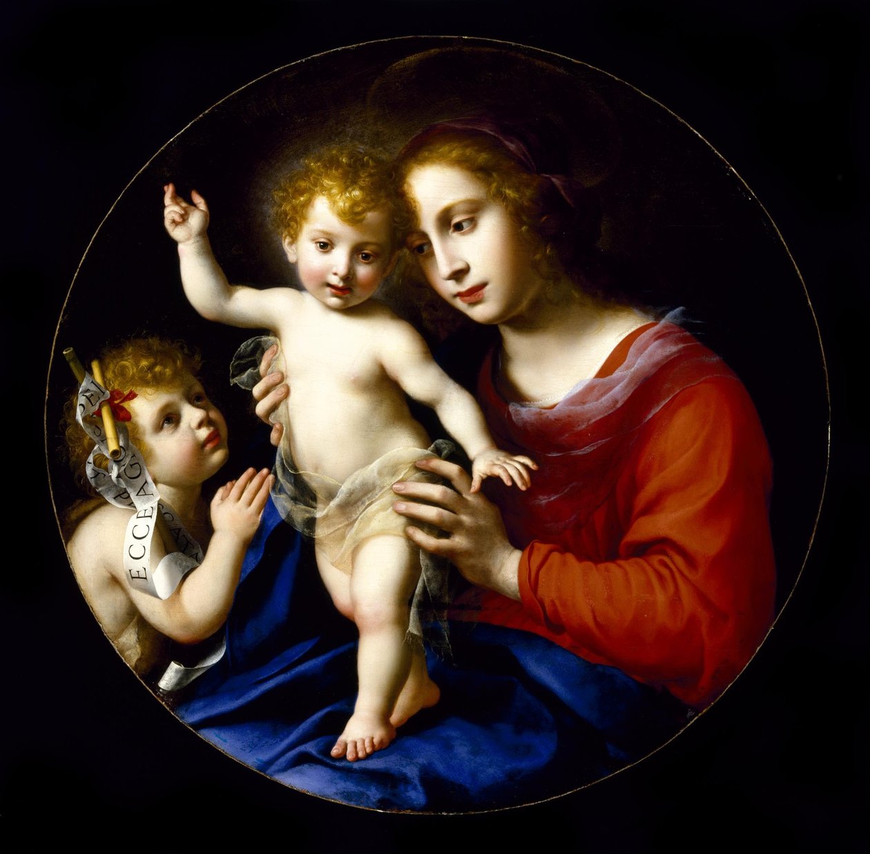 Vergine e Bambino con il Bambino San Giovanni Battista da Carlo Dolci
