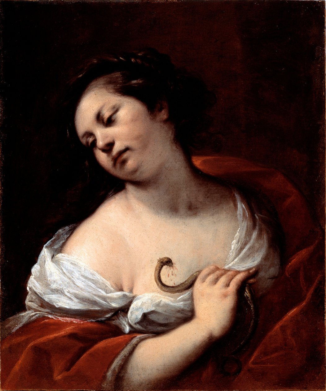 Il suicidio di Cleopatra La regina d