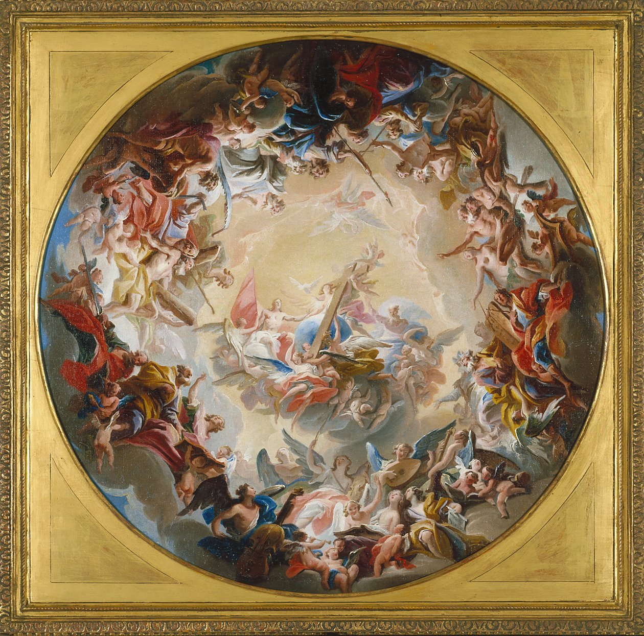 Glorificazione della croce da Carlo Innocenzo Carlone