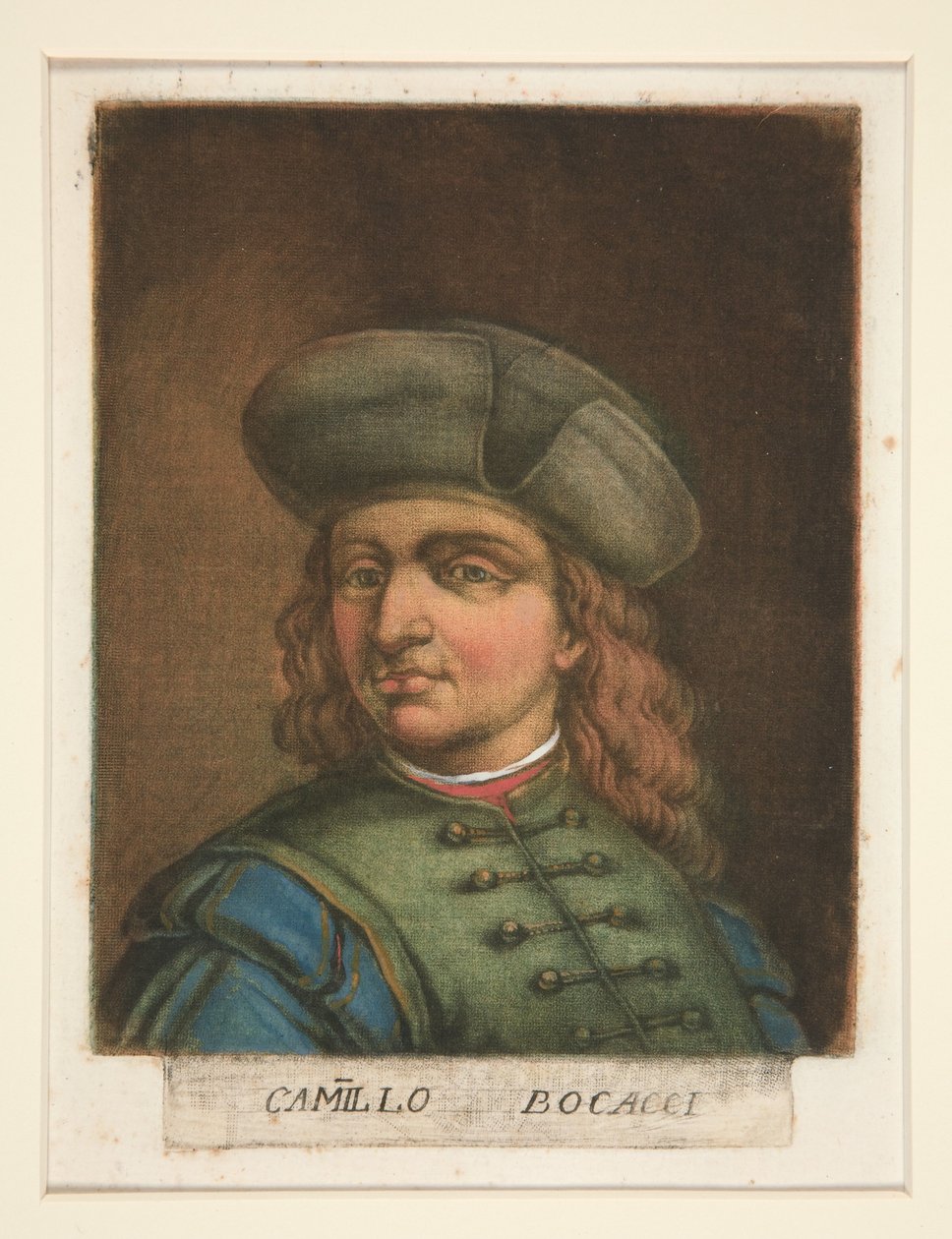 Camillo Bocacci, da Ritratti di pittori (Ritratti di pittori) da Carlo Lasinio