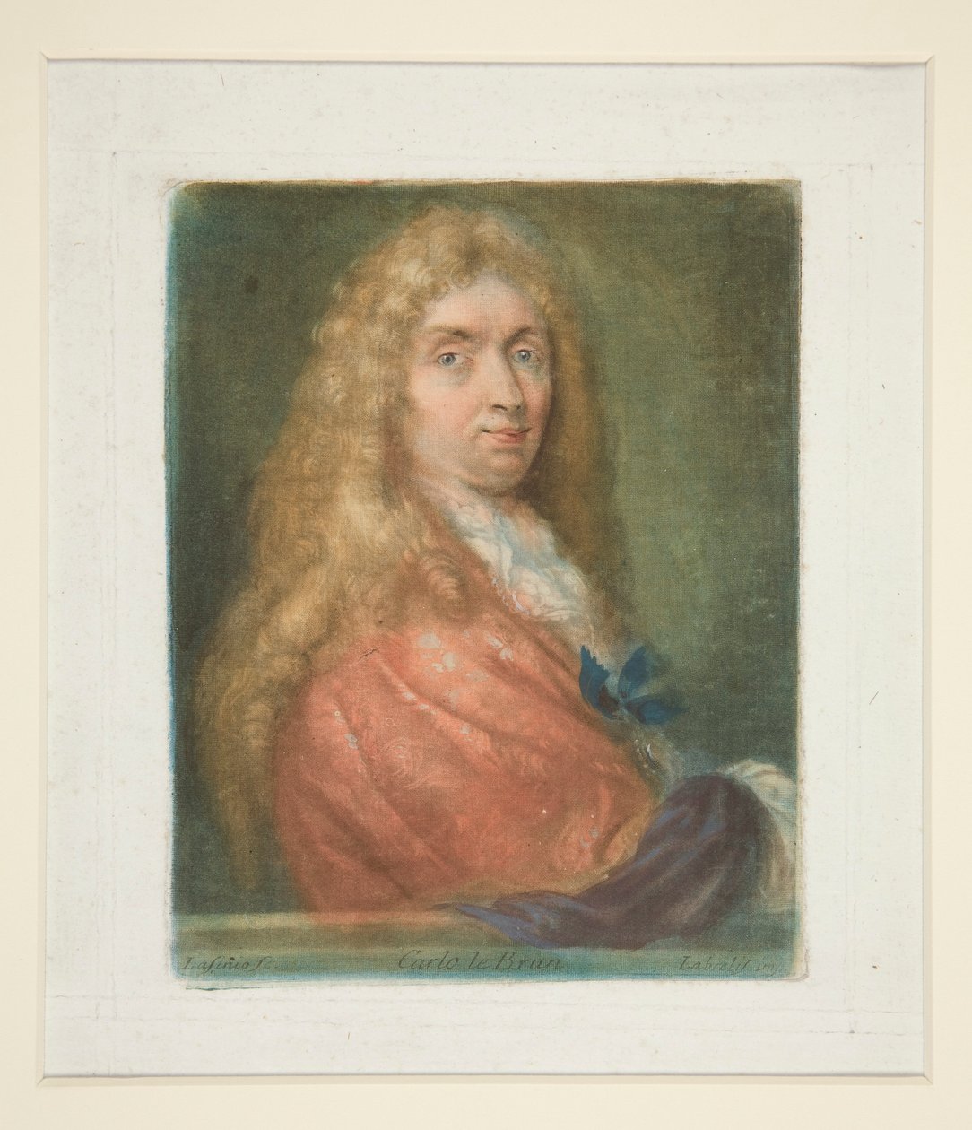 Charles Lebrun, da Ritratti di pittori da Carlo Lasinio
