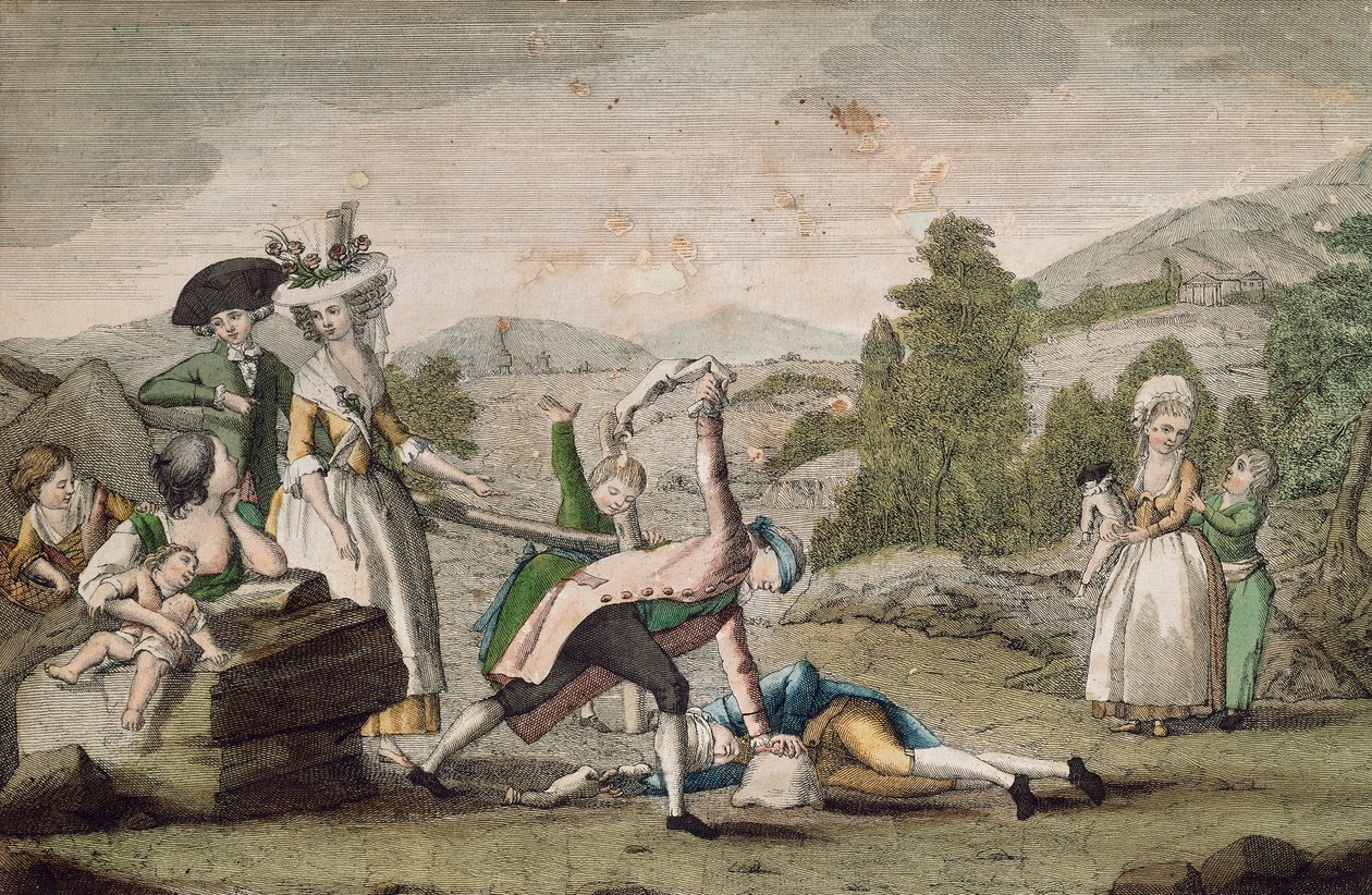 Gioco del saccomazzone da Carlo Lasinio