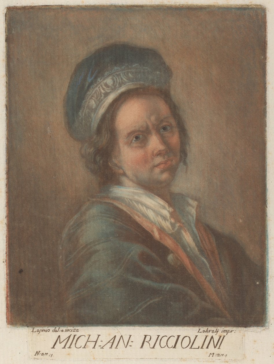 Michelangelo Ricciolini da Carlo Lasinio