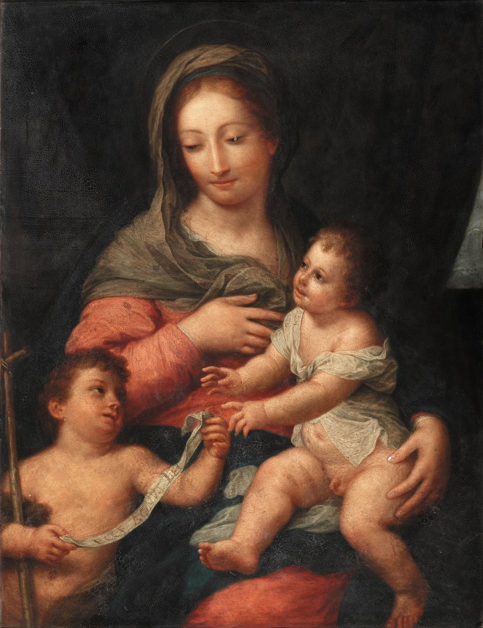 Madonna con il Bambino e il giovane San Giovanni Battista da Carlo Maratta