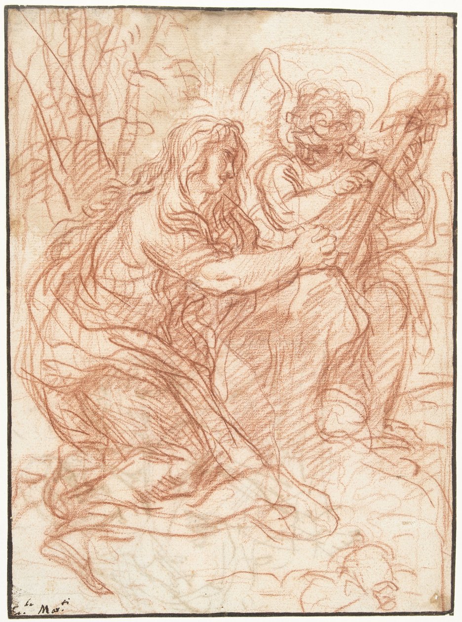 Maria Maddalena adorante la Croce da Carlo Maratta