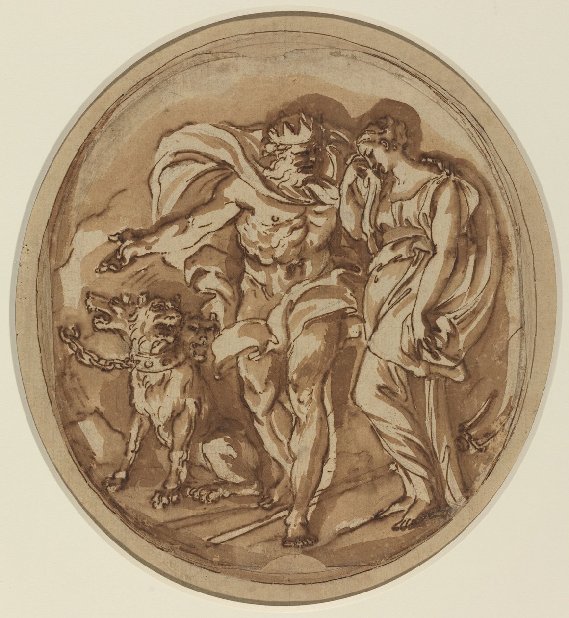 Plutone porta Proserpina alle porte dell