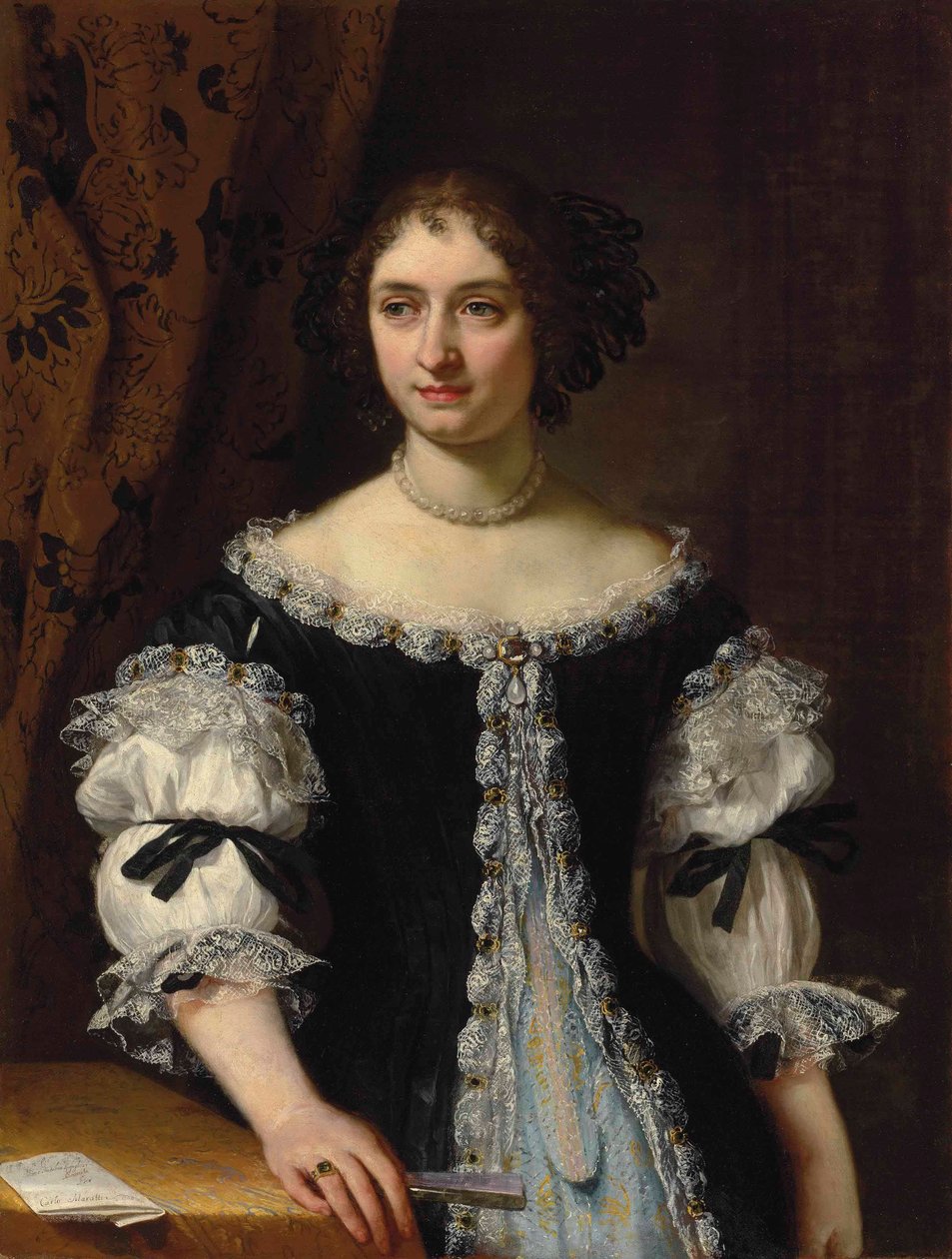 Portrait of Maria Maddalena Rospigliosi Panciatichi da Carlo Maratta
