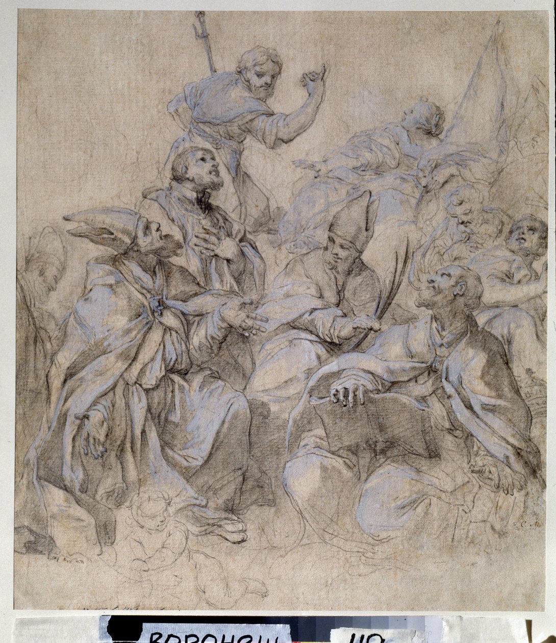 Disegno preparatorio dell