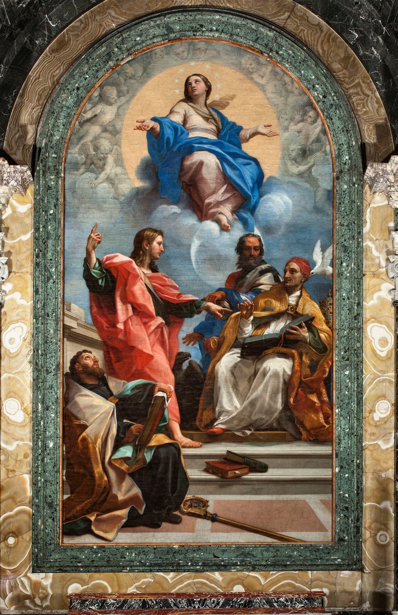 Immacolata Concezione e San Giovanni Evangelista, San Gregorio Magno, San Giovanni Crisostomo e Sant