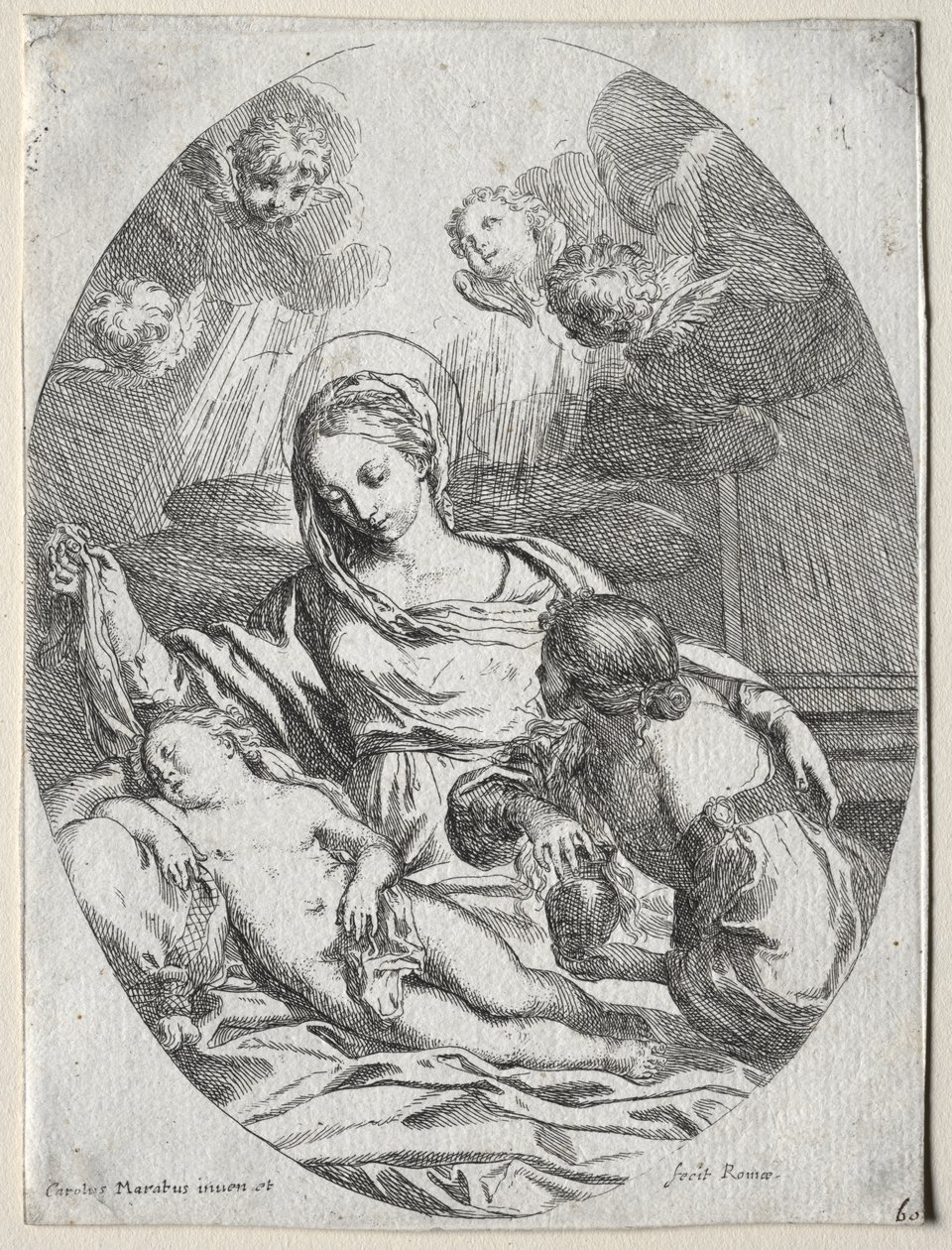Madonna col Bambino e la Maddalena da Carlo Maratti