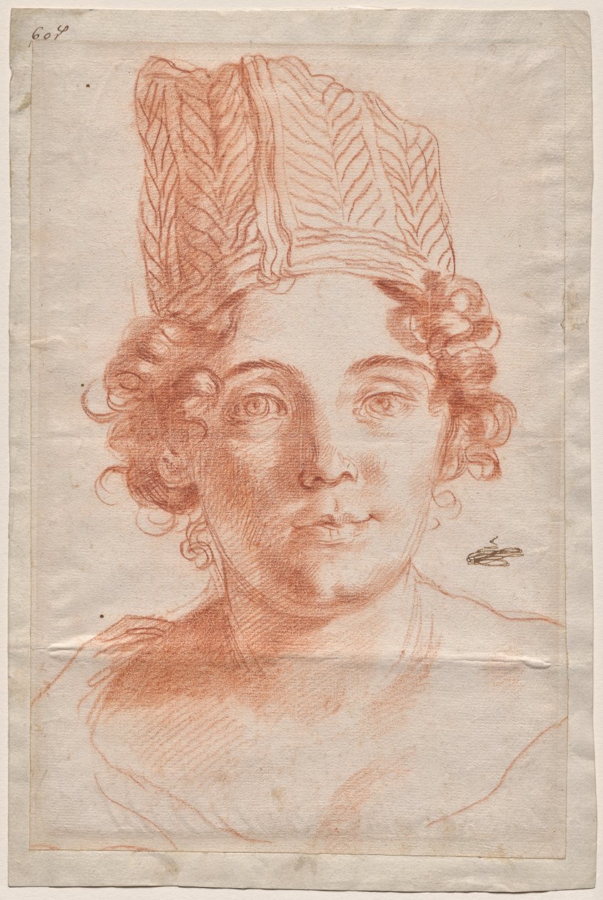 Ritratto di Francesca Gommi, moglie di Carlo Maratti da Carlo Maratti