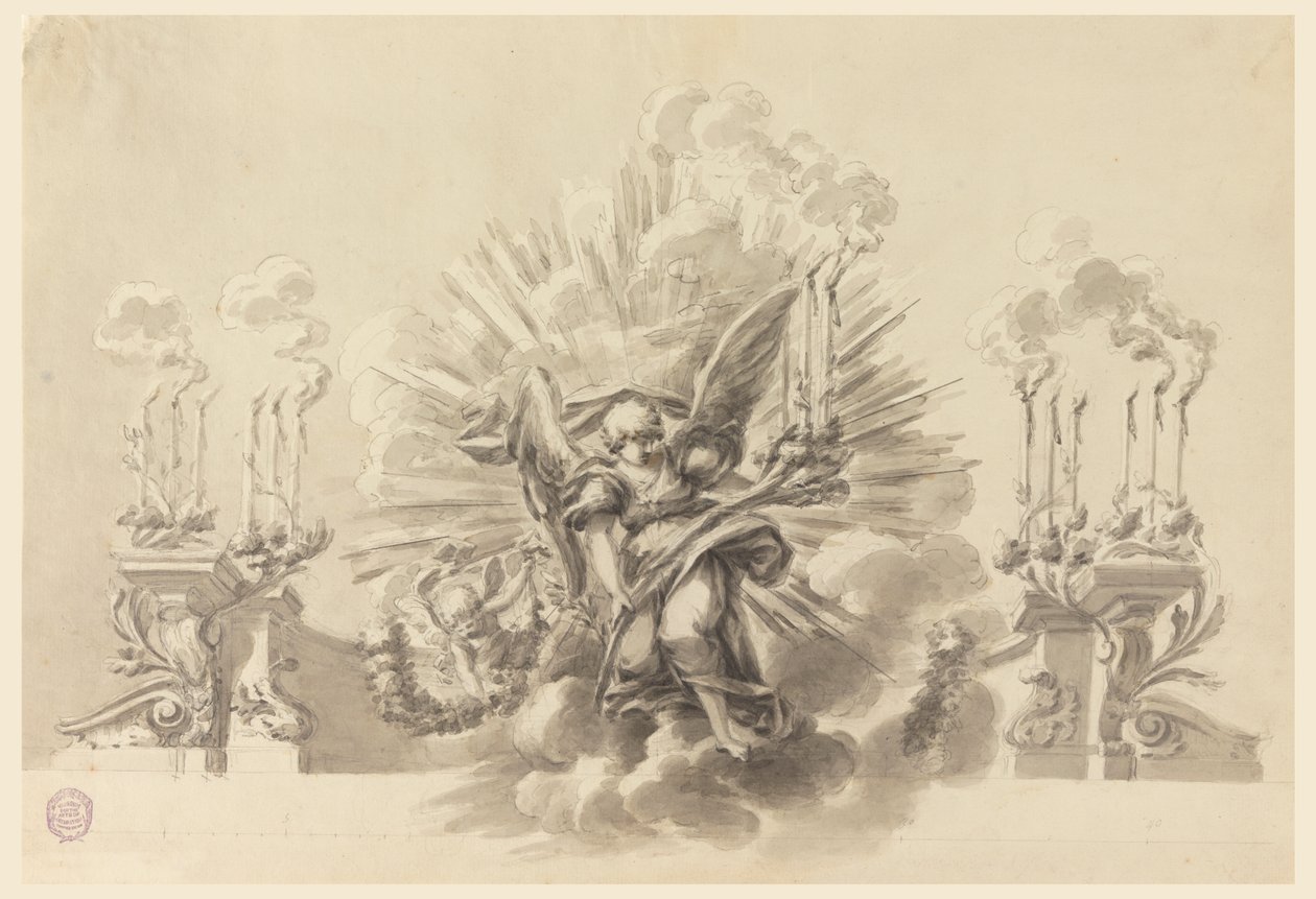 Progetto per una Decorazione Cerimoniale da Carlo Marchionni