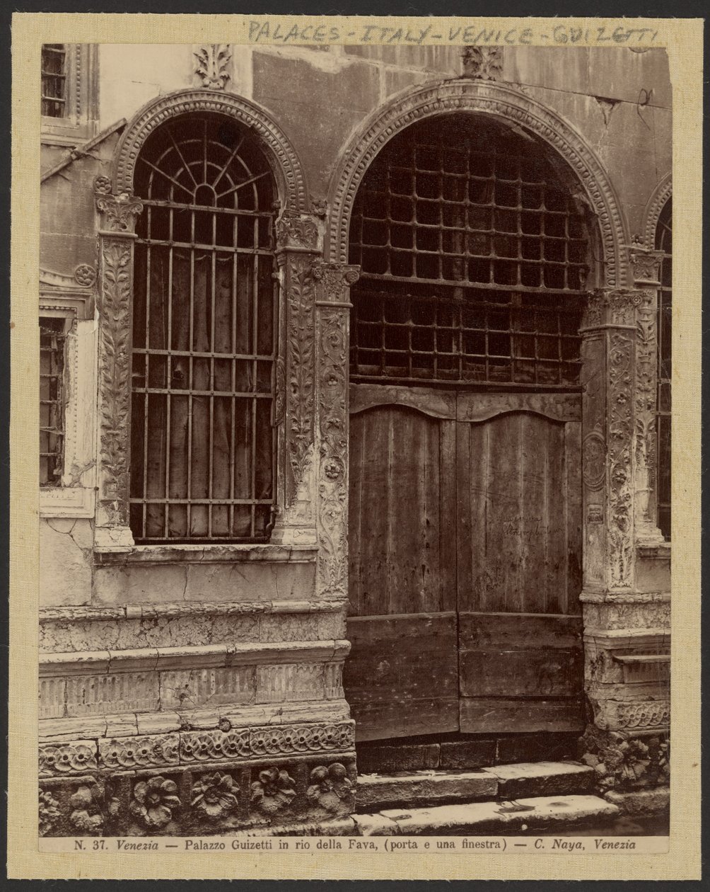 Guizetti Palace da Carlo Naya