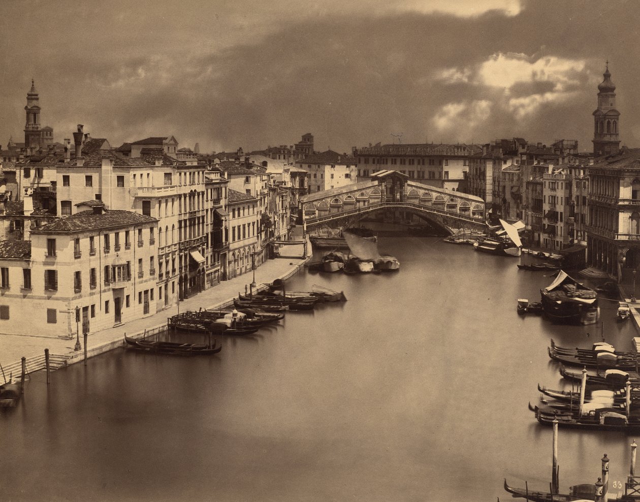 Venezia al chiaro di luna da Carlo Naya