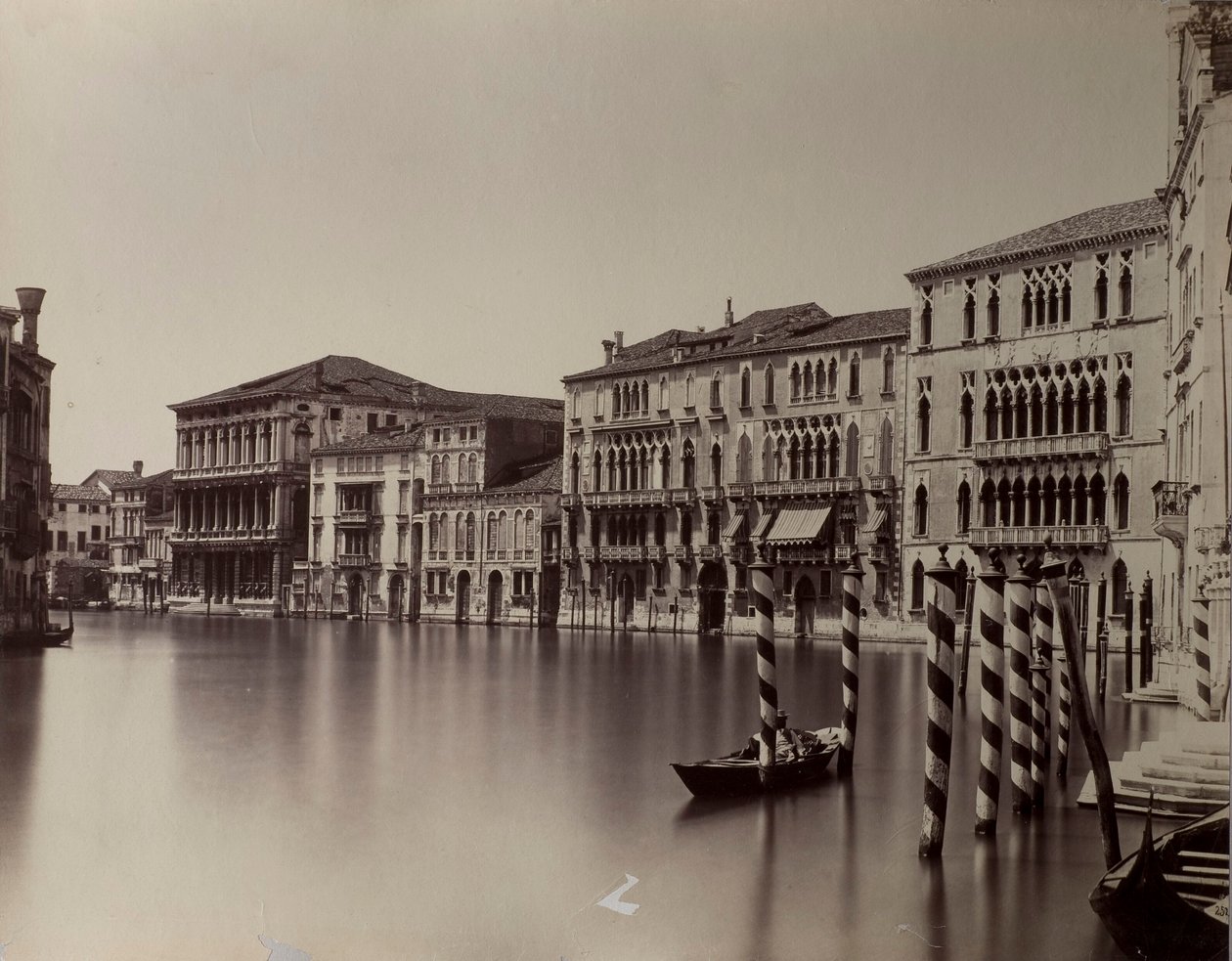 Venezia. Canal Grande con vista su Ca