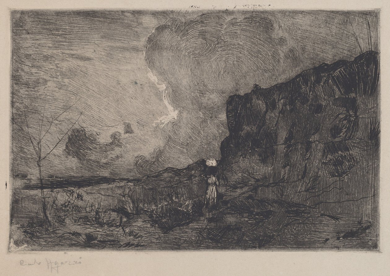 Paesaggio, prima del 1915 da Carlo Paolo Agazzi
