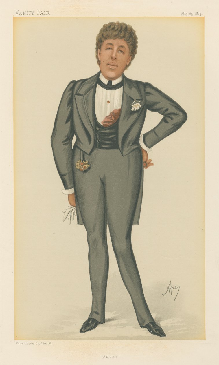 Oscar, Oscar Wilde (serie Vanity Fair) da Carlo Pellegrini