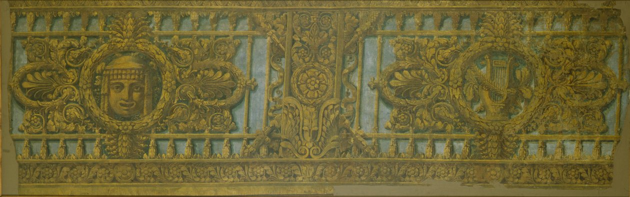 Progetto di scatola per il Teatro Aleksandrinskij a San Pietroburgo, 1826-1829 da Carlo Rossi