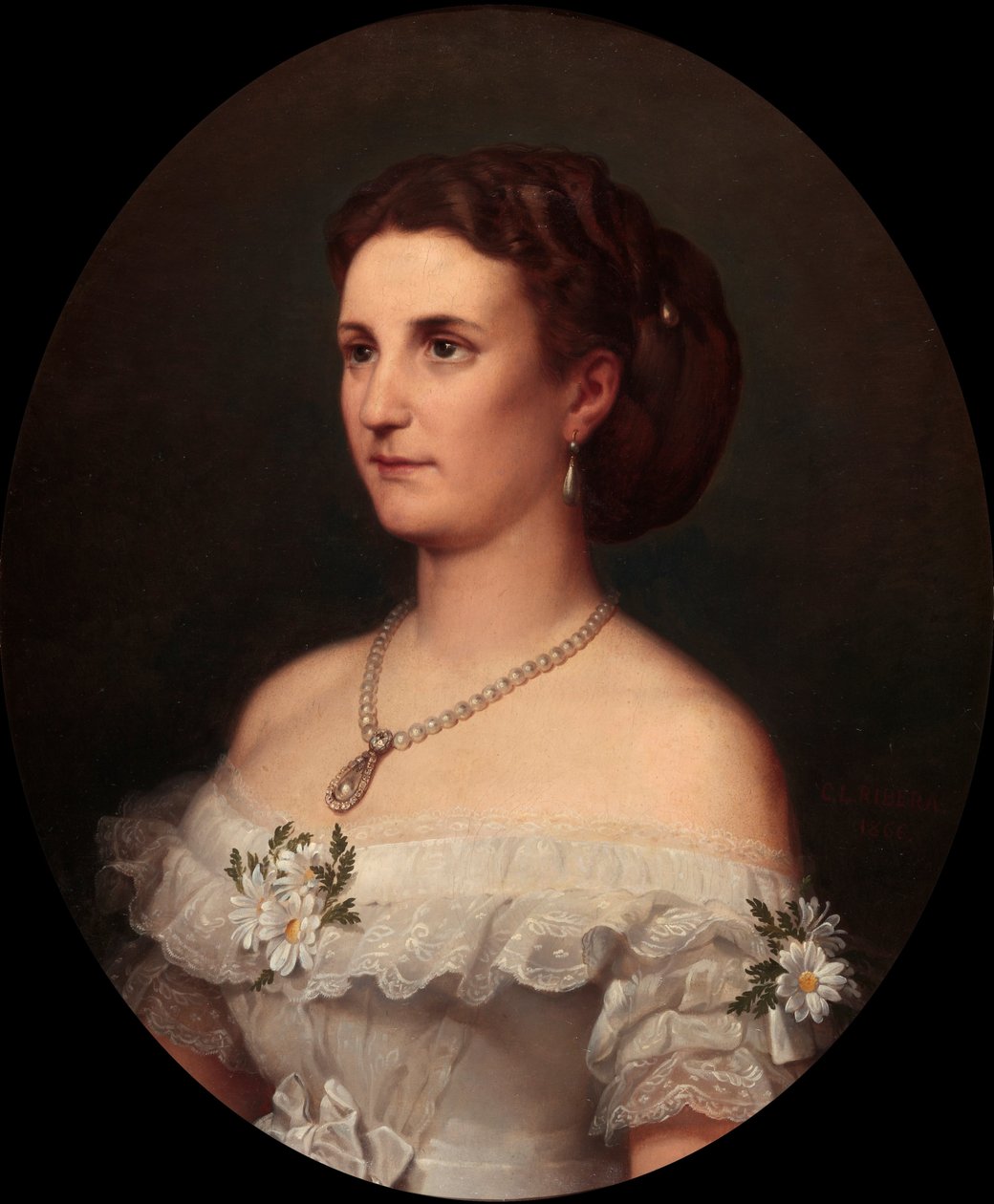 María Leonor de Salm-Salm, duchessa di Osuna da Carlos Luis de Ribera y Fieve
