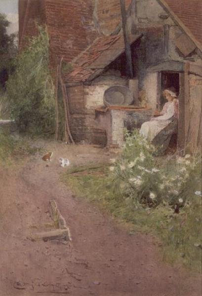 La porta della cucina da Carlton Alfred Smith