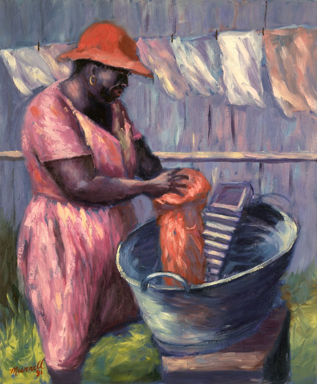 Giorno del Bucato, 1991 da Carlton Murrell