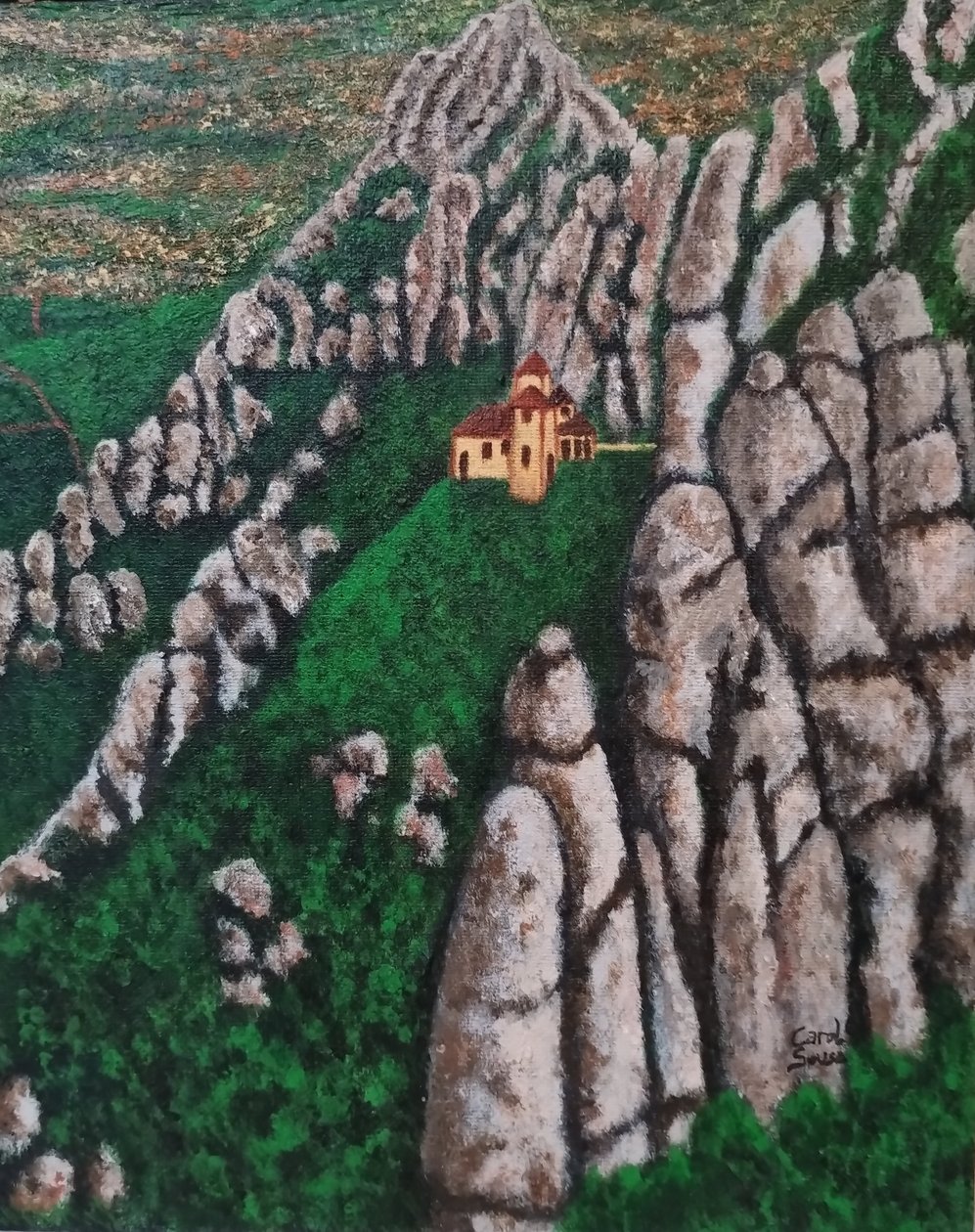 Santa Cova di Montserrat da Carol Sousa Cuello