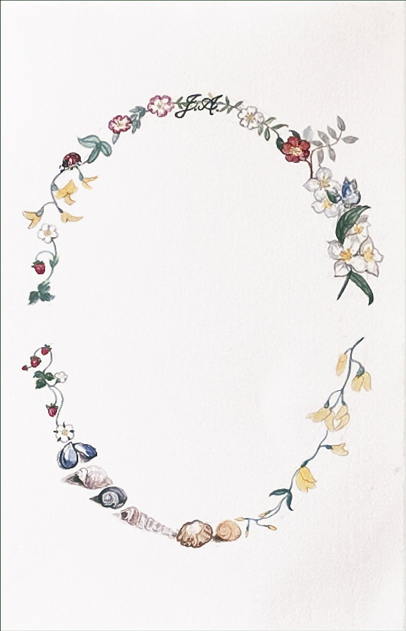 Ghirlanda di Jane Austen, 2008 da Caroline Hervey Bathurst