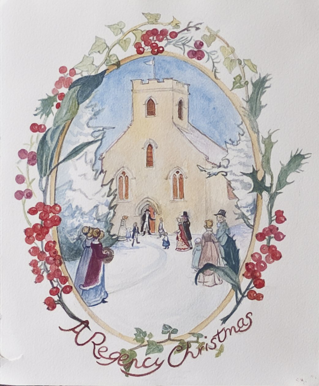 Natale Regency, 2008 da Caroline Hervey-Bathurst