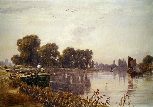 Vista del Tamigi da Caroline Lucy Scott