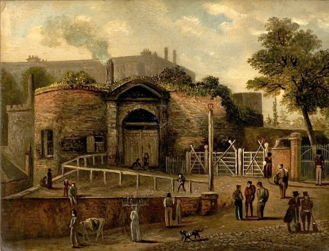 Vista del Castello Gateway, Nottingham da Caroline Mary Price