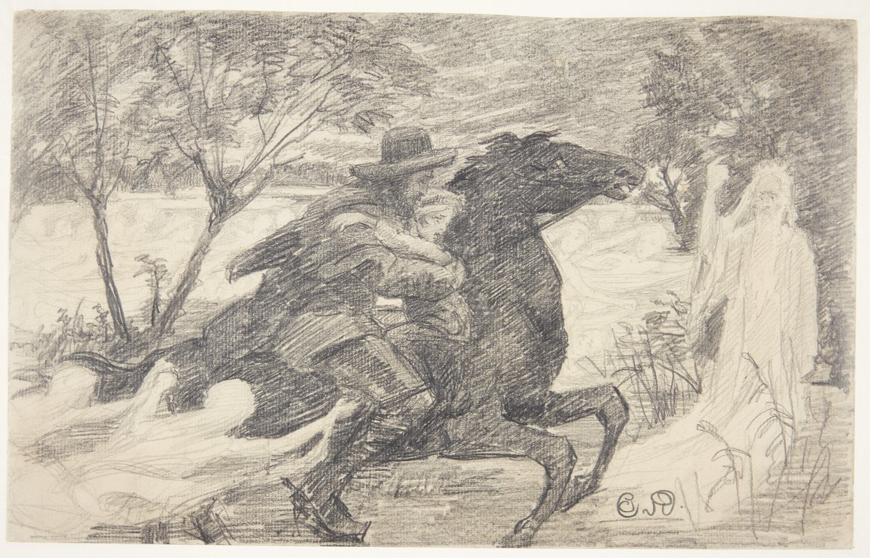 Motivo da "Erlkönig" di Goethe da Caroline van Deurs