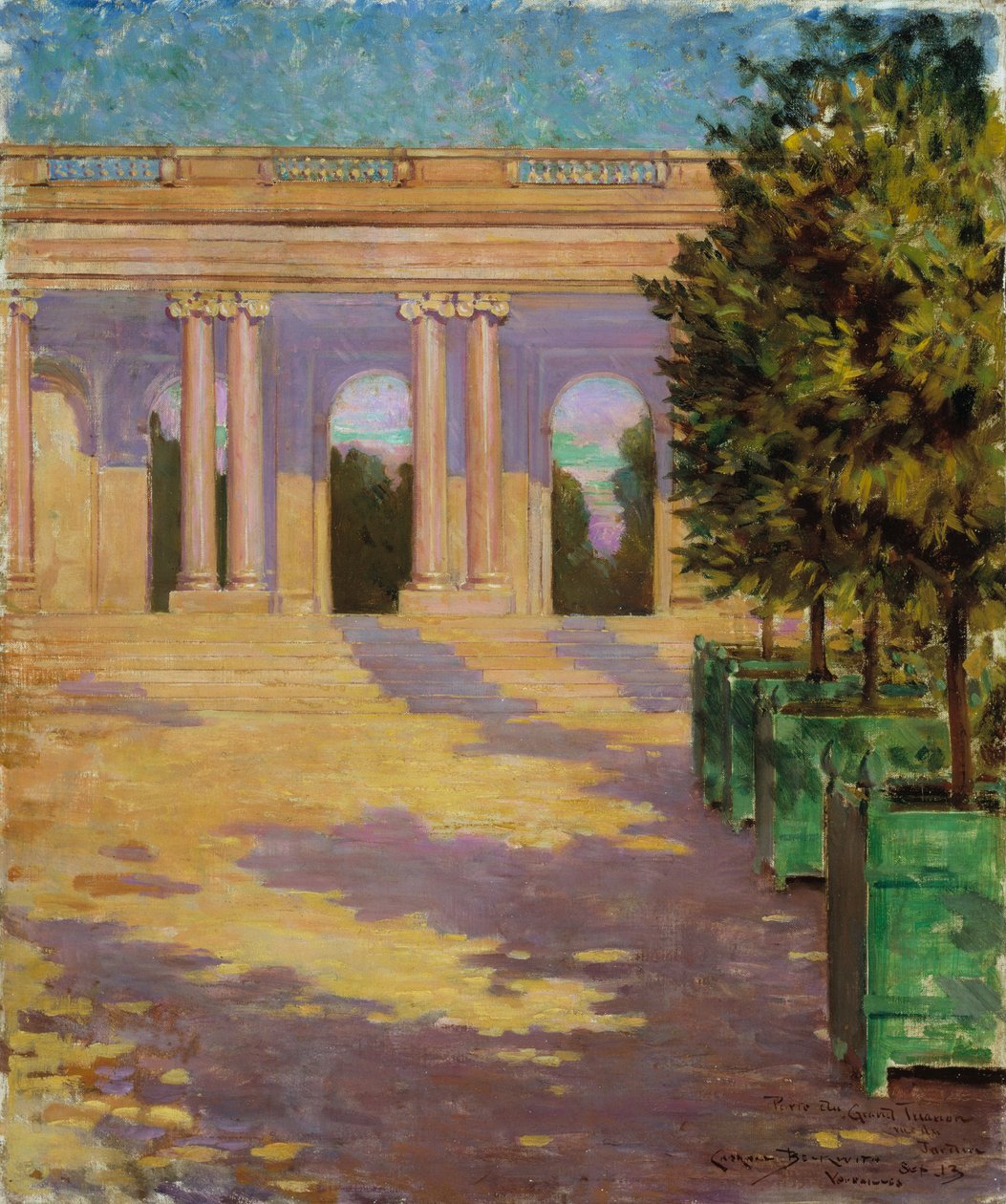 Arcata del Grand Trianon, Versailles da Carroll Beckwith