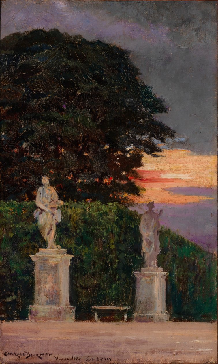 Angolo della terrazza, Versailles da Carroll Beckwith