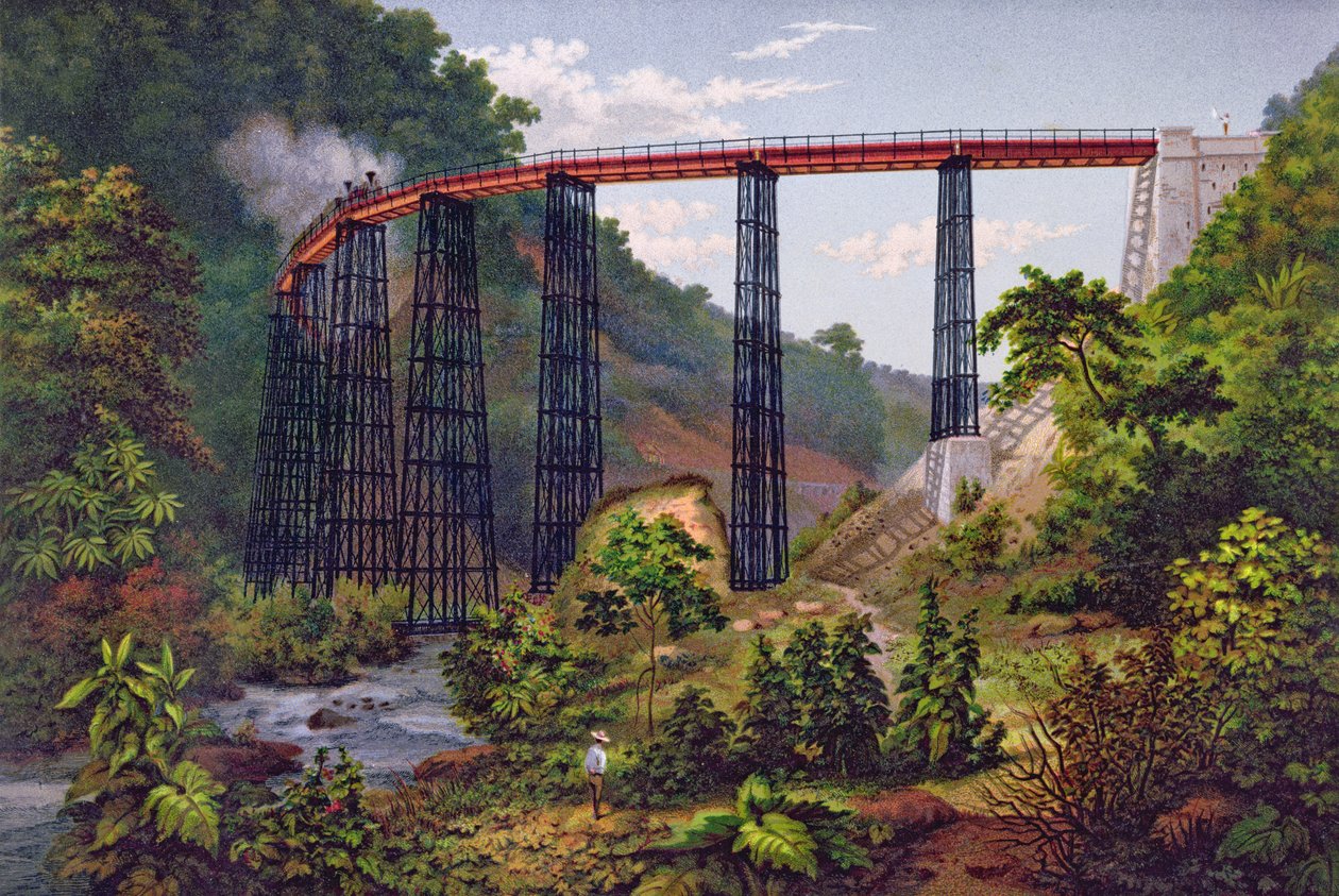 Ponte ferroviario a Metlac, da 