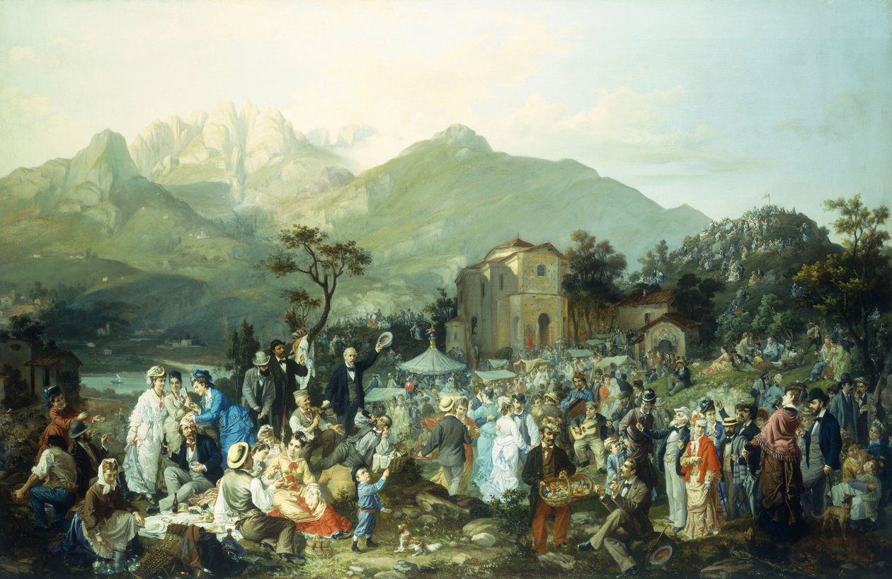 Una festa di villaggio da Casimiro Radice