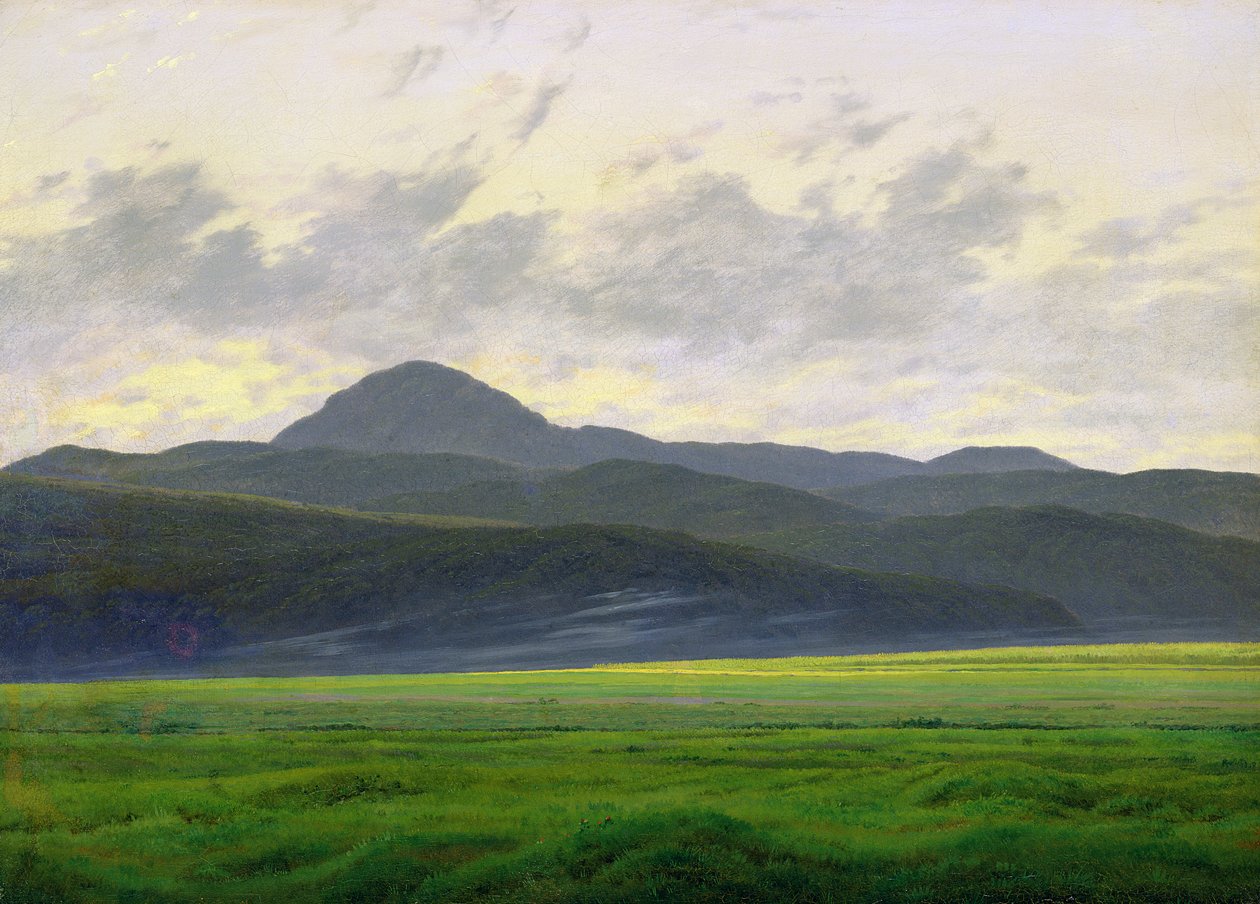 Paesaggio montuoso da Caspar David Friedrich