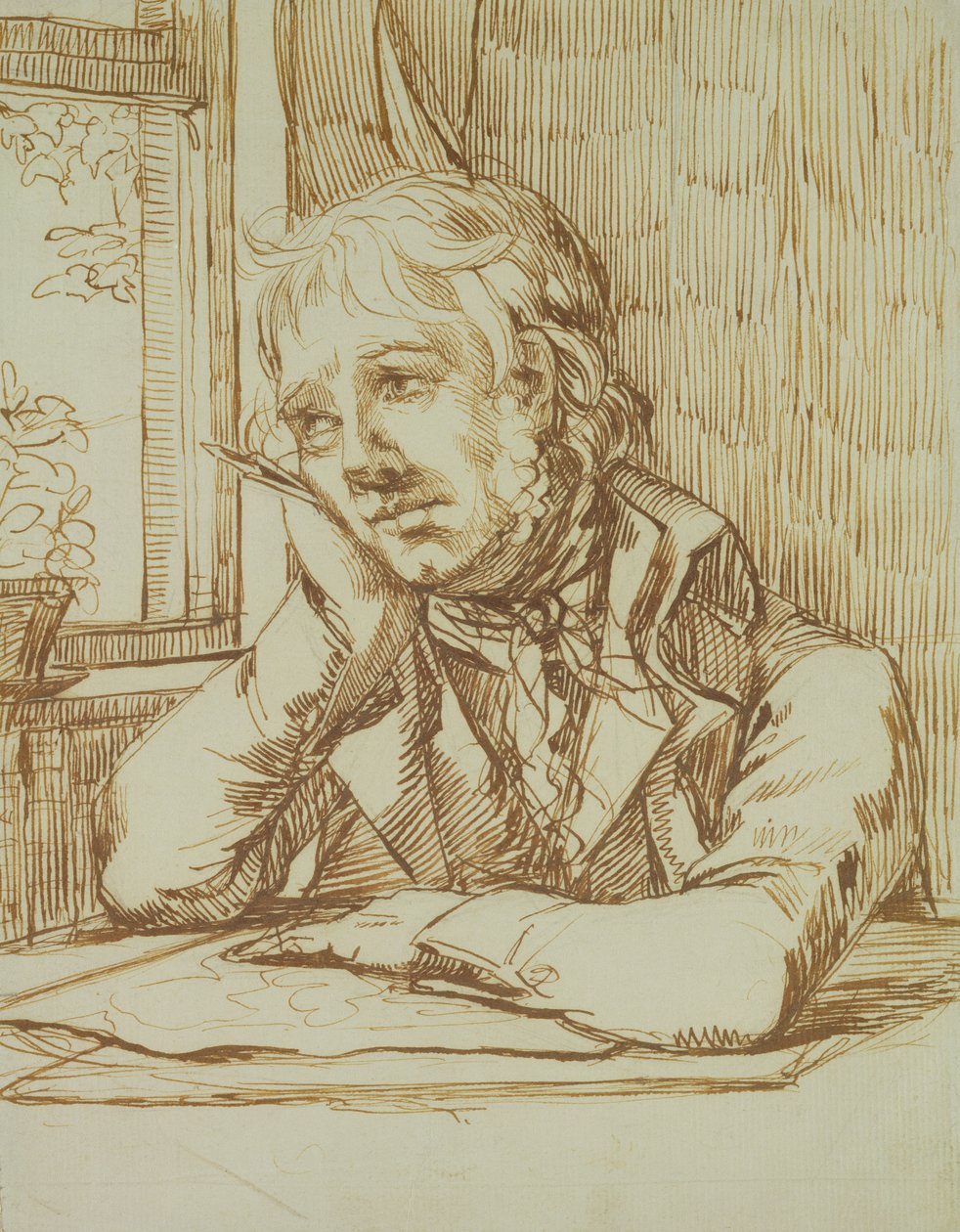 Autoritratto da Caspar David Friedrich