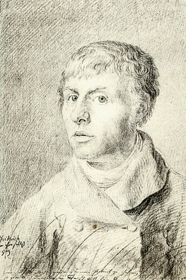 Autoritratto da Caspar David Friedrich
